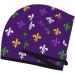 Hair Towel Wrap - Quick Drying Turban & Button Design | Purple Mardi Gras Hair Drying Towel - Buy Online on GoSupps.com