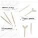 DOITOOL 20 Pcs False Eyelash Y-Shaped Brush Kit | Eyelash Lifter & Separator Tool for Perfect Eye Makeup | Multicolor Makeup Gadgets - Shop Internationally - Buy Online on GoSupps.com