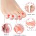 30 PCs Silicone Toe Caps for Pain Relief - Gel Protection for Hammer Toes Bubbles & Chicken Eyes - White Small Toe Sleeves - Buy Online on GoSupps.com