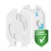 Reer Socket Protector - Child-Safe Original White 20 Pieces - International Shipping Available - Buy Online on GoSupps.com