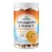 Swanson Ashwagandha Gummies with Vitamin D - All Natural Supplement Promoting A Calm & Relaxed Mindset - Helps to Support Stress Reactions & Immune Health - (Passion Fruit-Orange 60 Gummies) 60 Count (Pack of 1)