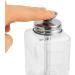 PATKAW Clear Pump Dispenser Bottle - 6oz Multi-function Press Type Bottle with Metal Flip Cover - Liquid Pressing Bottle Nail Polish Remover Dispenser Refillable Bottle - Buy Online on GoSupps.com
