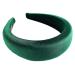 scicent Velvet Wide Headbands for Women Soft Head Band for Women Girls Fashion No Slip Headband Hair Accessories - Green