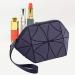 Shiny Geometric Striped Cosmetic Bags - Portable Waterproof Makeup Organizers for Travel | International Shipping Available - Buy Online on GoSupps.com