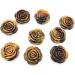 Beautiful 1 Piece Natural Tiger Eye Stone Flower Rose Shaped Crystal Stones Decor Gifts Natural Quartz Crystals Home Goods - Buy Online on GoSupps.com