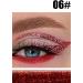Glitter Eyeliner Liquid Eyeliner Glitter Glitter Eyeshadow Glitter Makeup Stage Makeup (6) - Buy Online on GoSupps.com