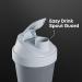 Smartshake Lite 4-Pack Protein Shaker Bottles | 400ml Leakproof BPA Free | Unisex Mist Grey Army Green Black Navy Blue | Perfect for International Shipping - Buy Online on GoSupps.com