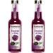 Fruchtwerker Broombeer & vinegar with real fruit juice sweet with agave juice 2 pieces 2 x 250ml glass bottle