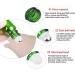 Hiqe-fl 8pcs Essential Oils Roller Bottles - 10ml Glass Roll-On Bottles for Aromatherapy | Durable & Stylish - Buy Online on GoSupps.com