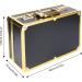 Professional Barber Carrying Case with Code Lock | Travel Hair Cutting Tool Kit Organizer for Stylists & Groomers - Golden - Buy Online on GoSupps.com