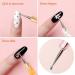 Qufiiry 20-Piece Nail Brush Set with Dotting Pen | Acrylic Brushes for Gel Nails & UV Gel Designs - Buy Online on GoSupps.com