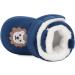 Matt Keely Baby Boys Girls Cartoon Anti Slip Winter Slipper Booties - Navy, 6-12 Months - Buy Online on GoSupps.com