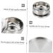 FRCOLOR Stainless Steel Shaving Soap Bowl - Rustproof Razor Shell Hair Care Cup 11x5.5cm - Ideal for Men s Grooming - Buy Online on GoSupps.com