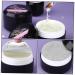 POPETPOP 1pc Disposable Glue Nail Diamonds Rhinestones Manicure Drill Sticking Tool Manicure Diy Glue Rhinestone for Nails Nail Gel Nail Art Sticking Accessory Liquid Drill Stickers Shaping 5x4cm As Shown - Buy Online on GoSupps.com