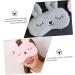 Buy 2pcs Plush Rabbit Eye Masks & Laniege Lip Sleeping Mask - Cute Travel Sleep Masks for Girls in Pink & Grey - Buy Online on GoSupps.com