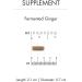 Dr. Mercola Fermented Ginger Capsules - 60 Count | Digestive & Immune Support - Buy Online on GoSupps.com