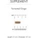 Dr. Mercola Organic Fermented Ginger Dietary Supplement - 60 Capsules | Supports Digestive Health, Non-GMO, Soy Free, Gluten Free - Buy Online on GoSupps.com