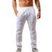 Buy Haiorziyou Men's Elasticity Sports Pants - Loose Jogging Large Size Outdoor & Hiking Trousers - Breathable & Comfortable XL White - Buy Online on GoSupps.com