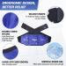 Hilph Ice Pack for Back Pain Relief - Reusable Hot Cold Pack with Adjustable Strap for Lower Back Injuries, Sciatic Nerve, Shoulder, Knee, Elbow, Coccyx Tailbone - Lumbar Ice Pack Wrap - Buy Online on GoSupps.com