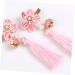ibasenice 2 Pairs Kids Barrettes for Hair Hanfu Hair Accessories Girl Barrettes Clip Flower Hair Clip Kids Hair Accessories Hair Clip for Han Chinese Clothing Child Candy Bag Tassel - Buy Online on GoSupps.com