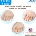 Chiroplax Tailor's Bunion Corrector Pads - Pain Relief Pinky Toe Straightener Separator Kit - Buy Online on GoSupps.com