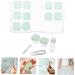 SOLUSTRE Contact Lens Container Tool Set - Multipurpose Travel Care Supplies - Green Box (6x3x3cm) for International Shipping - Buy Online on GoSupps.com