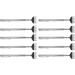Buy Hushui 10-Piece Portable Back Scratchers - Mini Foldable Telescopic Tools for Itching Relief | International Shipping Available - Buy Online on GoSupps.com