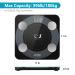 Bluetooth Smart Body Fat Weight Scale with App, 396 lbs - Black - Buy Online on GoSupps.com