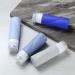 Gemice 3oz Travel Bottles - TSA Approved, BPA Free, Leak Proof - 4 Pack Blue Travel Size Containers with Clear Toiletry Bag - Buy Online on GoSupps.com