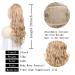 Pferdeschwanz Hair Clip Extension - Natural Blonde Afro Curly Ponytail for Braids 24/613 - 60.96 cm (1 Pack) - International Shipping Available - Buy Online on GoSupps.com