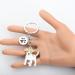 Ensianth Dog Keychain - Perfect Gifts for Dog Lovers Puppy Paw Print Keyring for Dog Owners Moms & Dads - Buy Online on GoSupps.com