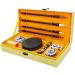 HorBous 10 PCS Chinese Calligraphy Set Inkstone + Writing and Painting Brush + Ink Block + Seal + Inkpad + Pen Rack + Water Bowl (Basic) - Buy Online on GoSupps.com