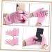 minkissy 2 Pairs Moisturizing Gloves Exfoliating Gloves Touch Screen Hand Gloves Hands Care Mittens Touch Screen Gloves Essential Oil Mittens Moisturiser Moisturizing Cover Polyester Miss - Buy Online on GoSupps.com