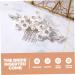 DOITOOL Bridal Comb Pearl Decor Bridal Hair Comb Girl Hair Accessories Tiara Pearl Hair Accessories Soft Pottery Flower Color-preserving Copper Wire Korean Version Bride White - Buy Online on GoSupps.com