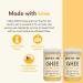 Indian Milk & Honey Grass-Fed Ghee Butter Twin Pack | 44 oz x 2 (264 Servings Each) | Handmade & Locally Sourced Clarified Butter | Lactose, Gluten & Casein Free | Recyclable PET Jars - Buy Online on GoSupps.com