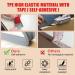 flintronic 5m*16mm U-Shape Flexible Furniture Edge Banding Baby Safty Baby Edge Protector Self Adhesive TPE Wood Edging Tape DIY Furniture Edge Trim for Table Cabinet Furniture Restoration Gray 5m*16mm - Buy Online on GoSupps.com