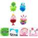 Beaupretty Kids Bath Loofah Sponge Set - Animal Cartoon Bath Balls for Children - Spa Puff Scrubber for Gentle Body Cleanse - Buy Online on GoSupps.com