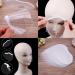 Kalolary 50 Pcs Hairdressing Transparent Visors - Haircut & Coloring Facial Protection for Salons - Buy Online on GoSupps.com