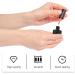 Lot de 10 Flacons de Gel pour Ongles Vides 15 Ml Verre Mat Noir Pinceau pour Manucure Professionnelle Usage Salon et Usage Personnel - Buy Online on GoSupps.com