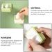 dijiusidy Makeup Sponge Bracket Portable Drill-free Wall-mounted Self-adhesive 2 Compartment Removable Puff Draining Holder - Buy Online on GoSupps.com
