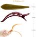 RC ROCHE ORNAMENT 6 Pcs Women's Hair Clips - Professional Styling Sectioning Alligator Duck Bill Jaw - Strong Grip Salon Clips - Medium Classic Multicolor (Pack of 6) - Buy Online on GoSupps.com