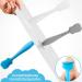 3 Pack Baby Diaper Cream Spatula Applicator Set - Soft Silicone Butt Paste Brush for Newborns (Blue Gray White) - Buy Online on GoSupps.com