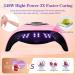 248W UV LED Nail Lamp with 60 LED Beads | 4 Timer Auto Sensor, LCD Touch Screen | Professional UV Light Nail Dryer for Gel Polish | Salon & Home Use - Buy Online on GoSupps.com