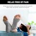 AVIDDA Plantar Fasciitis Compression Socks for Arthritis Pain Relief - Grey, Size L - Buy Online on GoSupps.com