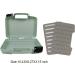 Aventik Streamer Fly Box SF1B Grey - Large Fishing Tackle Organizer Box 10.43X8.27X3.15inch - Buy Online on GoSupps.com