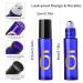 8-Piece 10ml Blue Cobalt Glass Roll-On Bottles - Refillable for Essential Oils Perfumes & Massages - Ideal for Home & Travel - Buy Online on GoSupps.com