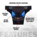 Shoulder Brace with Reusable Ice Gel Pack - Rotator Cuff Support & Compression Sleeve for Bursitis, Dislocation, Tendonitis - Black Large Size - Buy Online on GoSupps.com
