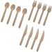Compostable Birch wood cutlery 500 pack of Biodegradable Disposable wooden Spoons- 100% Home Compostable Forks Spoons and Knives made from Eco friendly Birchwood - Biodegradable party supplies - Buy Online on GoSupps.com