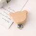 ccHuDE 5 Pcs Natural Wood Pacifier Clips Holder Baby Suspender Clips Unfinished Wooden Teething Beads Clips Charm DIY Crafts - Buy Online on GoSupps.com