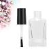 Nail Polish Bottle - 2.7 x 1 Inch Clear Glass Container - Perfect for Nails | International Shipping Available - Buy Online on GoSupps.com